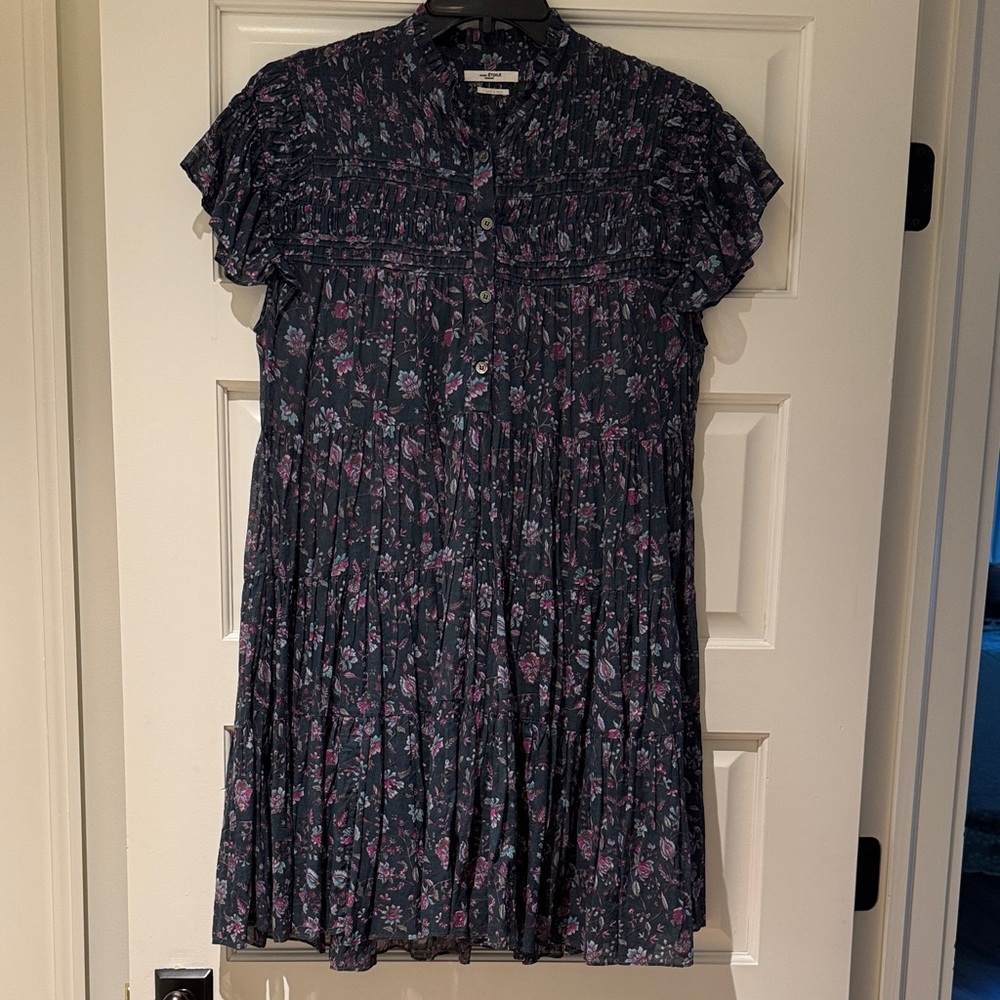 Floral Button-Up Dress